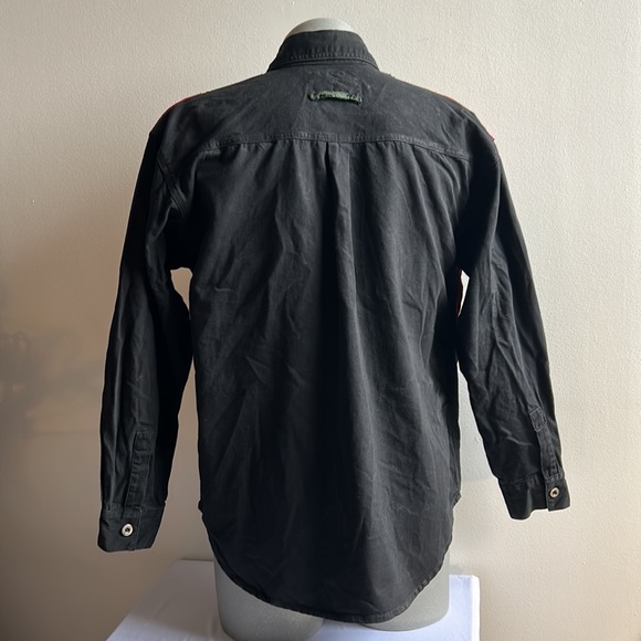 Vintage Machine Button Down Shirt Large - Picture 4 of 9